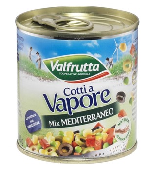 MIX MEDITERRANEO 1x6 GRANCHEF VALFRUTTA DA 610GR