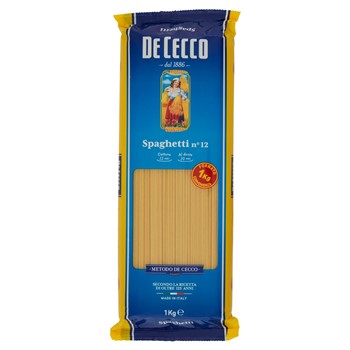 PASTA SPAGHETTI KG1x12 DE CECCO