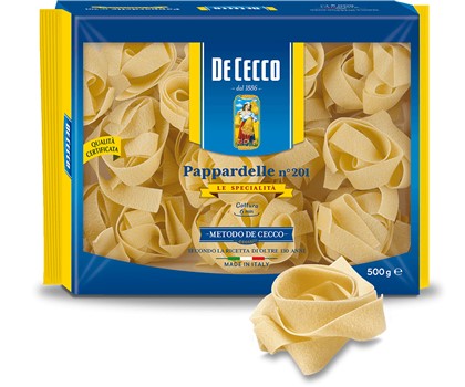 PASTA PAPPARDELLE KG0,500x8 DE CECCO
