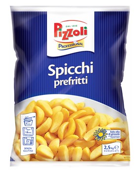PATATE PIZZOLI SPICCHI PROFESSIONAL KG 2,5x4