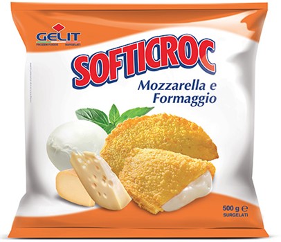 SOFTCROC FORMAGGIO/MOZZARELLA 0,500KGx8 GELIT
