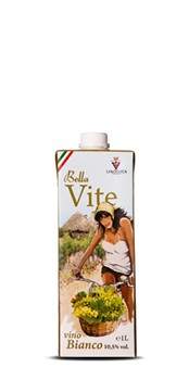 VINO BIANCO BELLA VITE BRIK 1Lx15