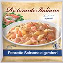 PENNETTE SALMONE E GAMBERI 0,500KGx8 GELIT