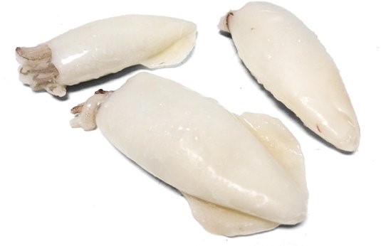 CALAMARO10/20 PULITO INDIA IQF 0.800KGX10 PAOLOMARE (UROTEUTHIS DUVAUCE