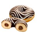 DONUT ZEBRATO CIOCCOLATO 48PZ