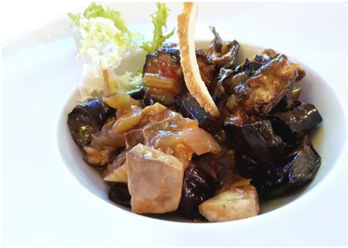 CAPONATA DI PESCE SPADA IQF 8KG