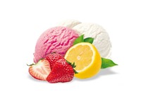 GELATO VASCHETTA PANNA/FRAGOL. GR. 600X6PZ SIGEL