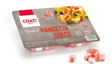 PANCETTA DOLCE CUBETTI 50GRX2 COATI